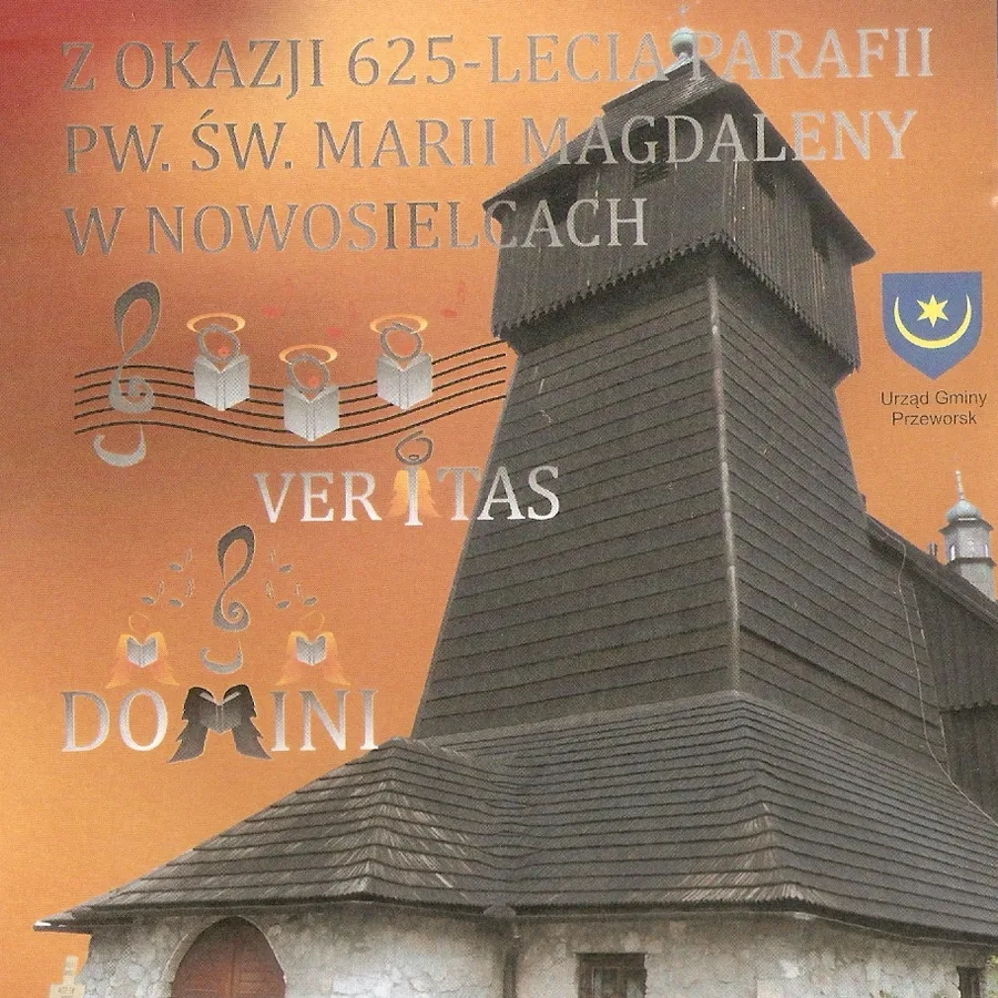 Okładka płyty: Z okazji 625-lecia parafii pw. św. Marii Magdaleny w Nowosielcach